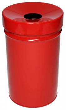 Abfallbehälter TKG FIRE EX Deckel Rot 60 Liter